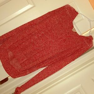 Coral color Sweater
